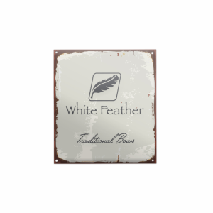 Aluminiowy baner White Feather